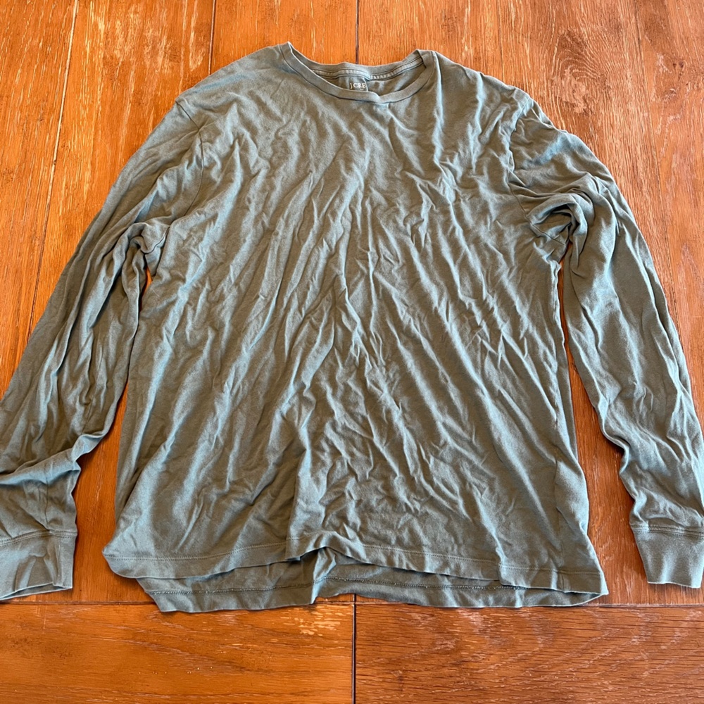 Green XL JCREW Longsleeve